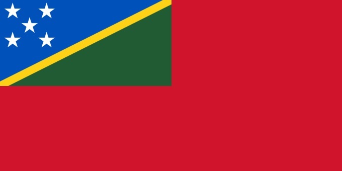 FLAG CIVIL ENSIGN, SOLOMON ISLANDS 2' X 3'