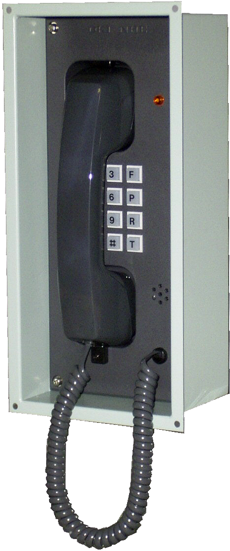 AUTO TELEPHONE NON WATERPROOF, BUILTIN (ON WALL) ODA-1781-1K