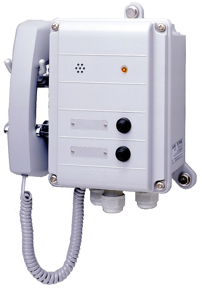 BATTERY TELEPHONE 1:2 DRIP, PROOF WALL TYPE ODC2312-1N