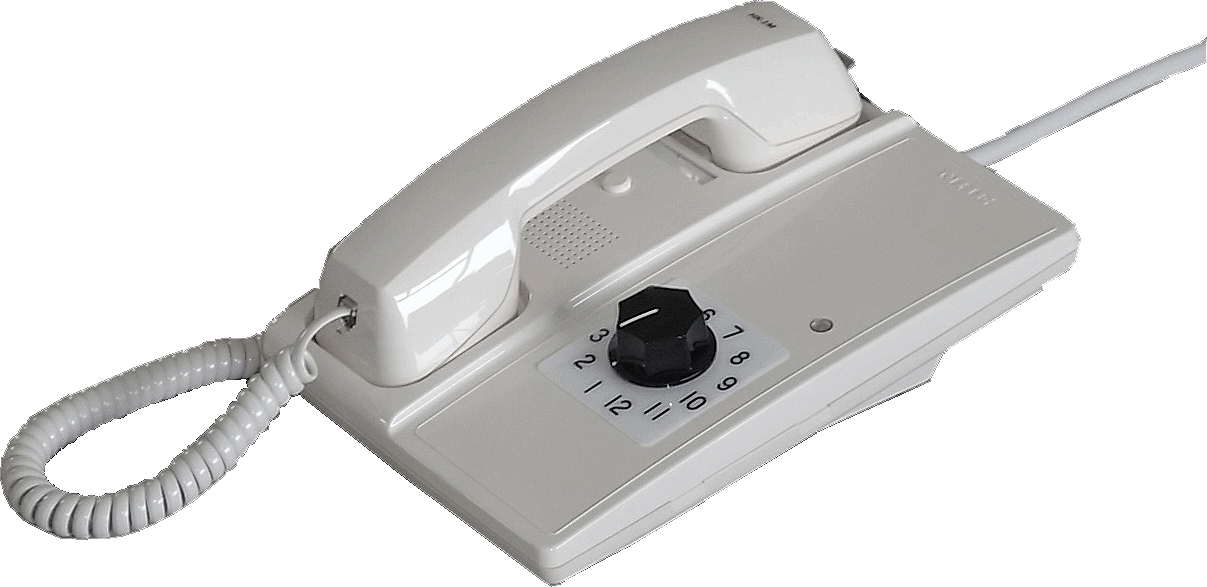 BATTERY PHONE MULTI-LINK NON, WATER-PRF DESK/WALL ODC3180-1