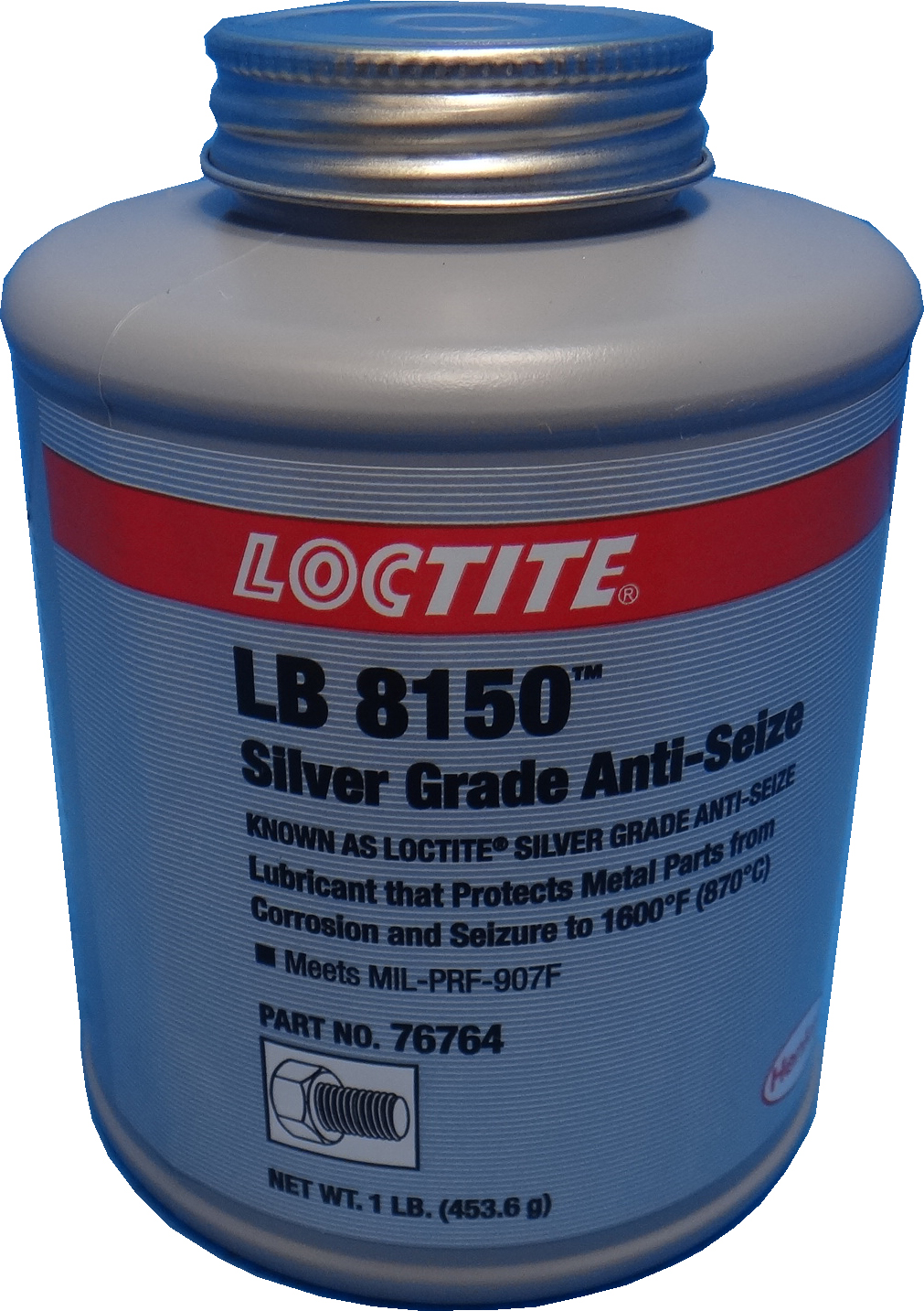 ANTI-SEIZE LOCTITE LB8150, SILVER GRADE 454 GRM