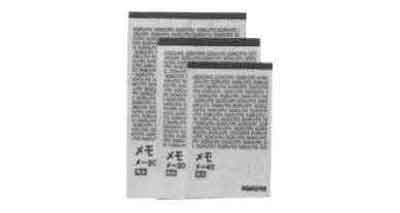 MEMORANDUM PAD A-6 150X106MM