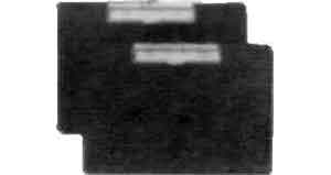 CLIP BOARD PLASTIC, HORIZONTAL B-6