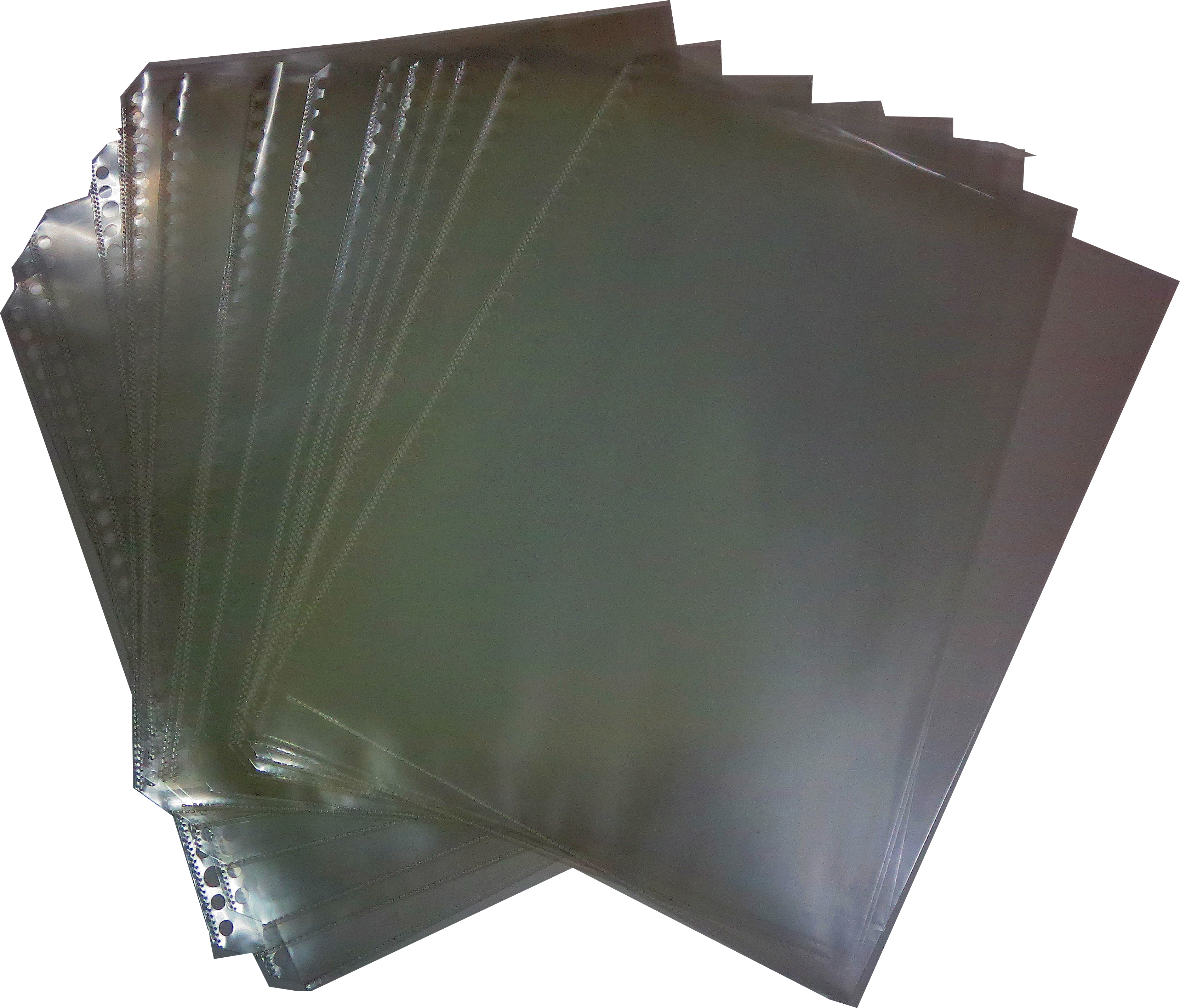 REFILLS FOR DISPLAY BOOK B-4, POCKET MULTI PUNCHED 10'S/PKT
