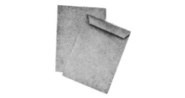 ENVELOPE H.D. KRAFT PAPER #133, 28.5X38X4.5CM