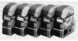 TAPE CARTRIDGE FOR"TEPRA" TAPE, WRITER 9MM YELLOW W/BLACK LTR