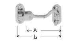 SILENT DOOR HOOK, HOOK LENGTH 300MM