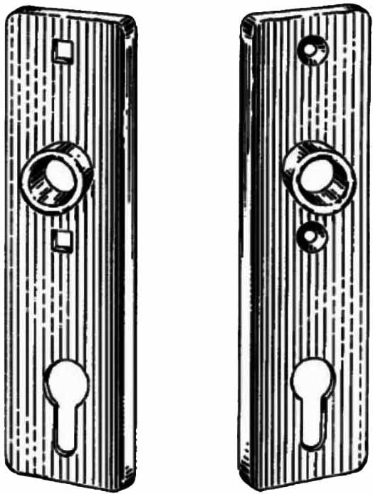 PLATE SHORT W/CYLINDER HOLE, S.STEEL SPACE 60MM #6645 Z/2/60