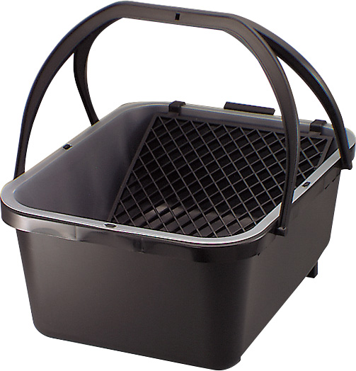PAINT BUCKET WITH STRAINER, PLASTIC FOR 200MM PAINT ROLLER