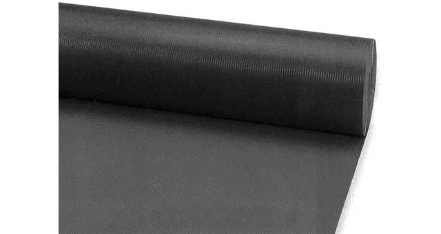MATTING RUBBER CORRUGATED, 6X1000MMX10MTR