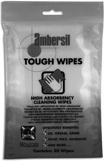 WIPE HAND CLEANING TOUGH WIPES, 100 100'S/PKT