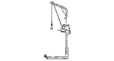WINCH PNEUMATIC DRIVEN, CAPACITY 300KGS