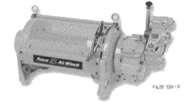 WINCH AIR LIFT 10,000 LBS 25HP, DRUM L27" INGERSOLLRAND FA5A