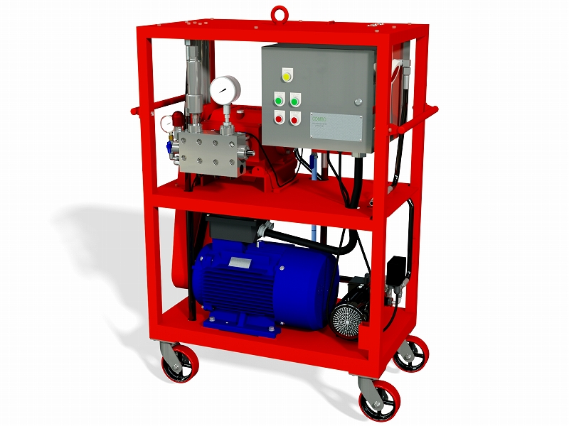 WATER BLASTER VERTICAL TYPE, ULTRA HIGH PRESSURE 1100BAR