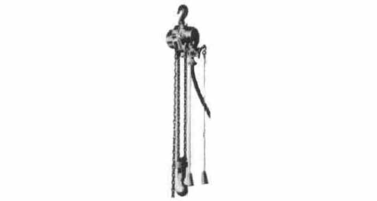 HOIST CHAIN PNEUMATIC 2TON, 3MTR 2.9MTR/MIN