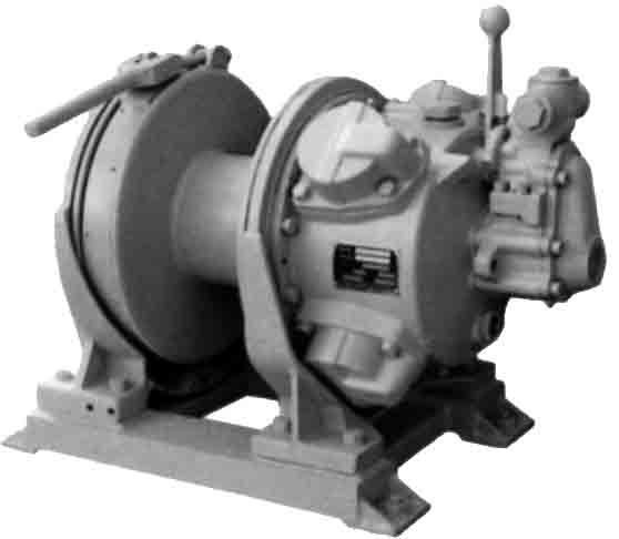 WINCH AIR AUTO BRAKE 12KW, ROPE PULL 3TON MODEL:W-30