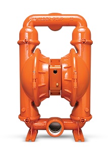 DIAPHRAGM PUMP AIR-OPERATED, WILDEN PRO-FLO PS8 ALUMI CASE