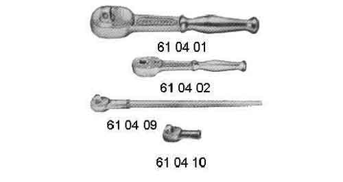 RATCHET HANDLE MALE, 12.7MM/SQ DRIVE 270MM