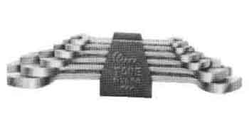 WRENCH SET DOUBLE OPEN END, #20M 8X9 TO 21X23MM 6'S