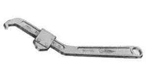 WRENCH HOOK SPANNER ADJUSTABLE, 95 TO 165MM