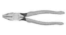 PLIER SIDE-CUTTING & REAMER, PLASTIC COVERED HANDLE 200MM