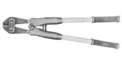 CUTTER BOLT STRAIGHT EDGE, NON-INSULATED HANDLE 620MM