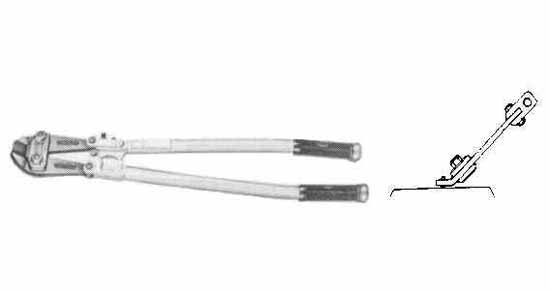 SPARE JAW F/ANGLE BOLT CUTTER, 600MM