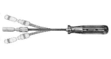 NUT DRIVER FLEXIBLE, OPENING 7MM