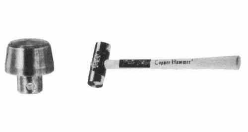 HAMMER COPPER REPLACEABLE, WITH HANDLE NO.1 (0.45KGS)
