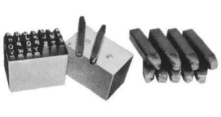 LETTER SET STEEL ALPHABET 27'S, 2.5MM