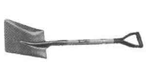 SHOVEL STEEL SQUARE 1050MM