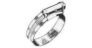 HOSE BAND STAINLESS STEEL, 68-85MM