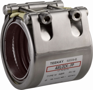 PIPECOUPLING TEEKAY AXILOCK-FP, FIRE PROTECTED PIPE OD 144MM