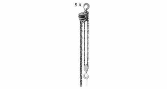 HOIST CHAIN SPUR-GEAR 1TON, 2.5MTR