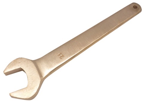 WRENCH SINGLE OPEN END 41MM, NON-SPARK BERYLLIUM COPPER