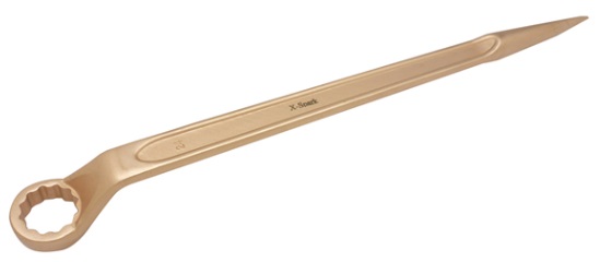 WRENCH COMBI RING&SPUD 27MM, NON-SPARK BERYLLIUM COPPER