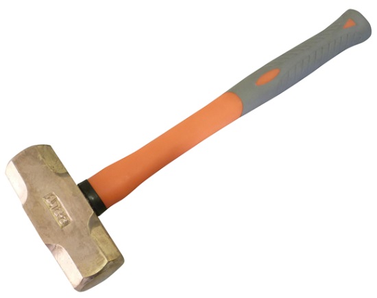 HAMMER D'BLEFACE HANDLE 1.81KG, NON-SPARK BERYLLIUM COPPER
