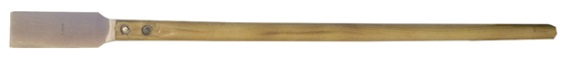 SCRAPER DECK W/HANDLE 50X900MM, NON-SPARK SPECIAL ALUM BRONZE
