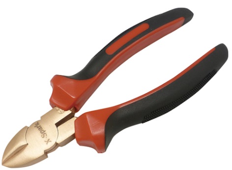 PLIER DIAGONAL CUTTING 150MM, NON-SPARK BERYLLIUM COPPER