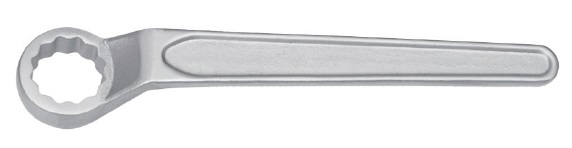 WRENCH 12P SINGLE OFFSET 32MM, STAINLESS STEEL