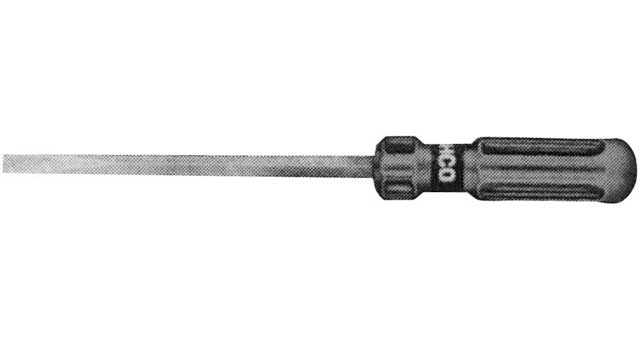 SCREWDRIVER BLADE W/HEXAGONAL, SECTION BAHCO #BE-6890 200MM