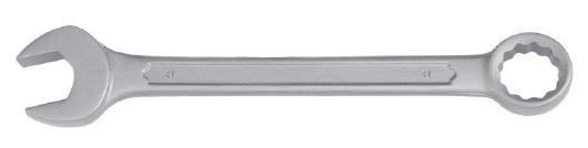 WRENCH OPEN & 12-POINT BOX, STAINLESS STEEL 46MM