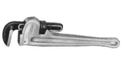 WRENCH PIPE STRAIGHT ALUMINIUM, HANDLE RIDGID #818 450MM