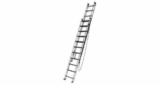 LADDER 2-EXTENSION ALUM-ALLOY, 6.5MTR