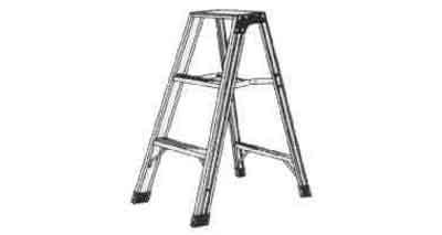 LADDER PLATFORM ALUM-ALLOY, (STEP LADDER) 3MTR