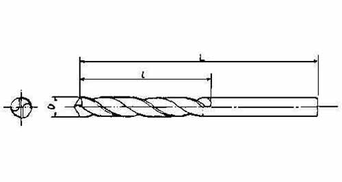 DRILL H.S.S. STRAIGHT SHANK, TWIST 1.0MM