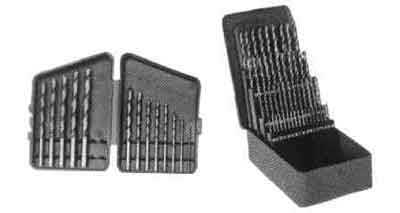 DRILL SET HSS STRAIGHT SHANK, 1.5-6.5MM 13'S IN POLY CASE