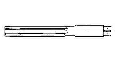REAMER HAND STRAIGHT FLUTE, 0.5X30MM