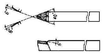 TOOL WITH CARBIDE TIP SINGLE, #36-3 STRAIGHT 19X19X140MM