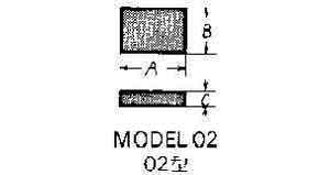 CARBIDE TIP #02-1 13X9X3MM